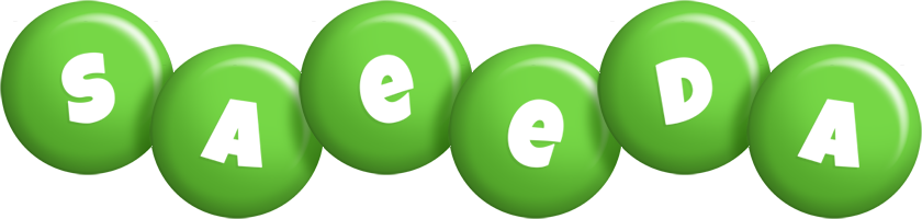 Saeeda candy-green logo