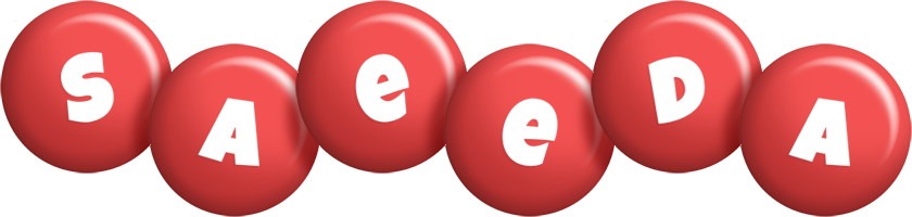 Saeeda candy-red logo