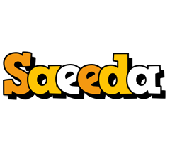 Saeeda cartoon logo