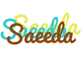 Saeeda cupcake logo