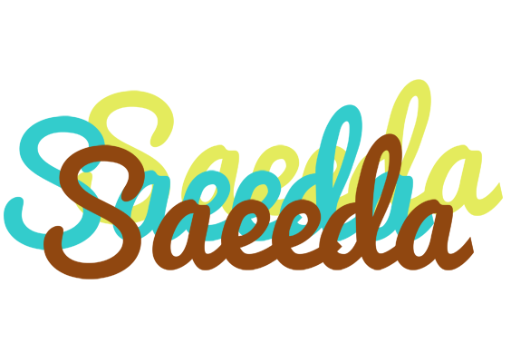 Saeeda cupcake logo