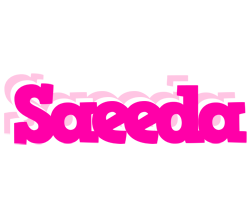 Saeeda dancing logo