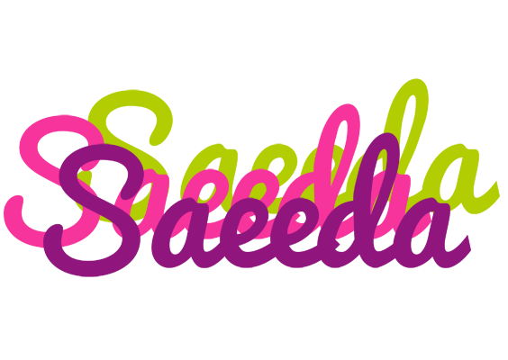 Saeeda flowers logo