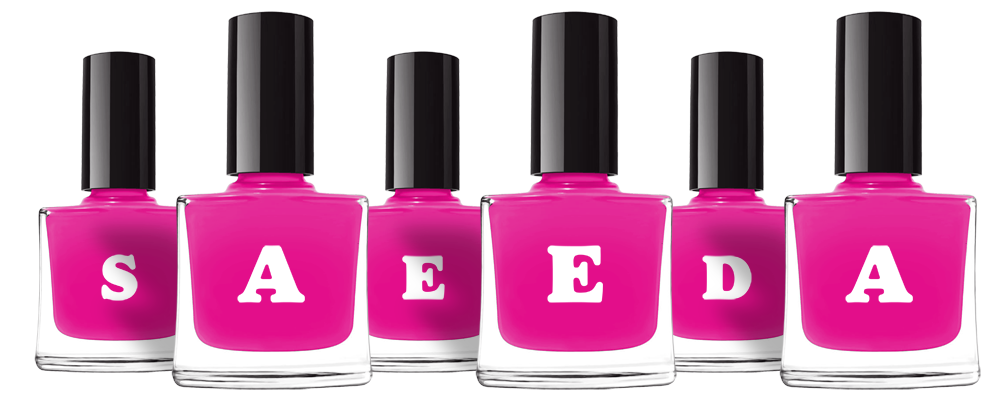 Saeeda nails logo