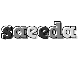 Saeeda night logo