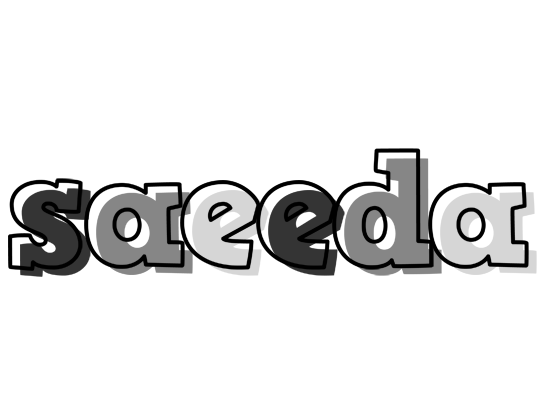 Saeeda night logo