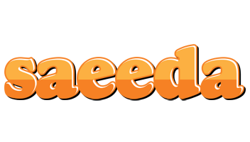 Saeeda orange logo