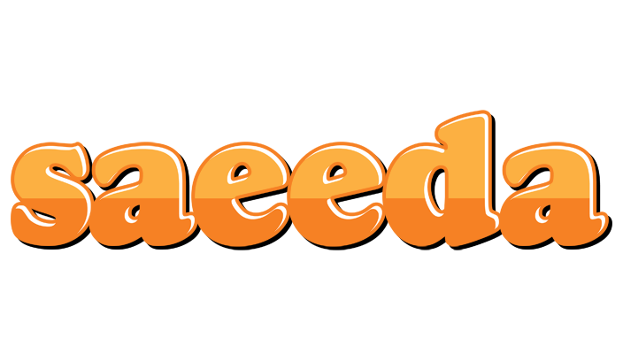 Saeeda orange logo