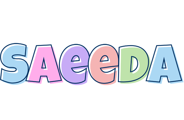 Saeeda pastel logo