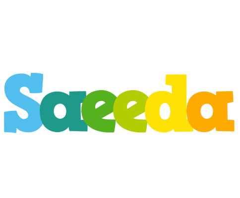 Saeeda rainbows logo