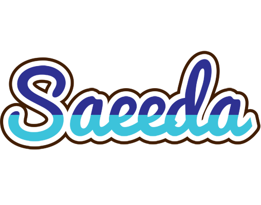 Saeeda raining logo