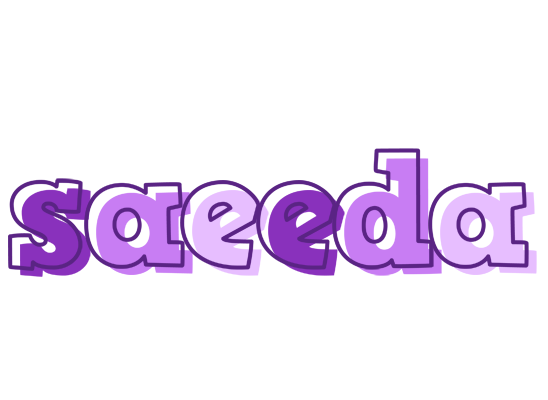 Saeeda sensual logo
