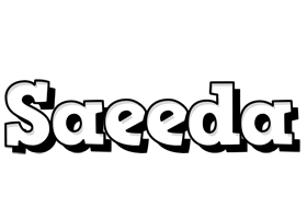 Saeeda snowing logo