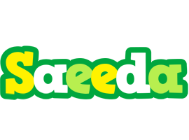 Saeeda soccer logo