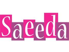 Saeeda whine logo