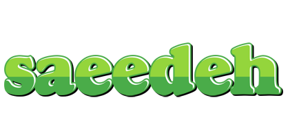 Saeedeh apple logo