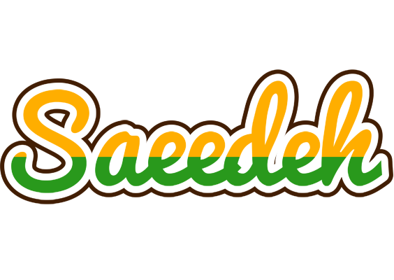 Saeedeh banana logo