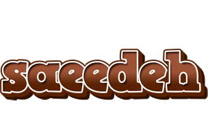 Saeedeh brownie logo