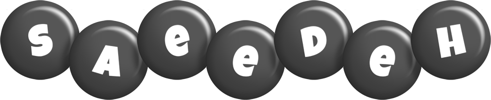Saeedeh candy-black logo