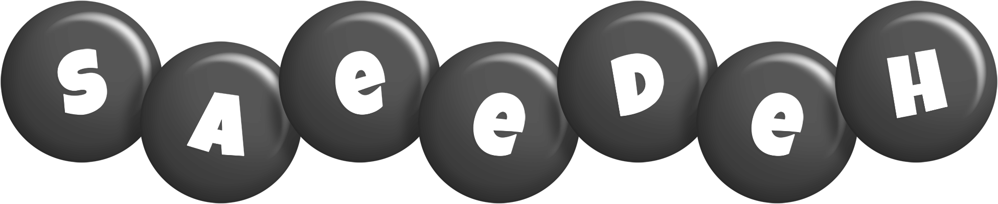 Saeedeh candy-black logo