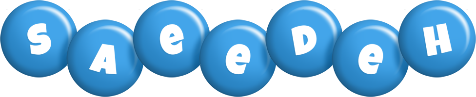 Saeedeh candy-blue logo