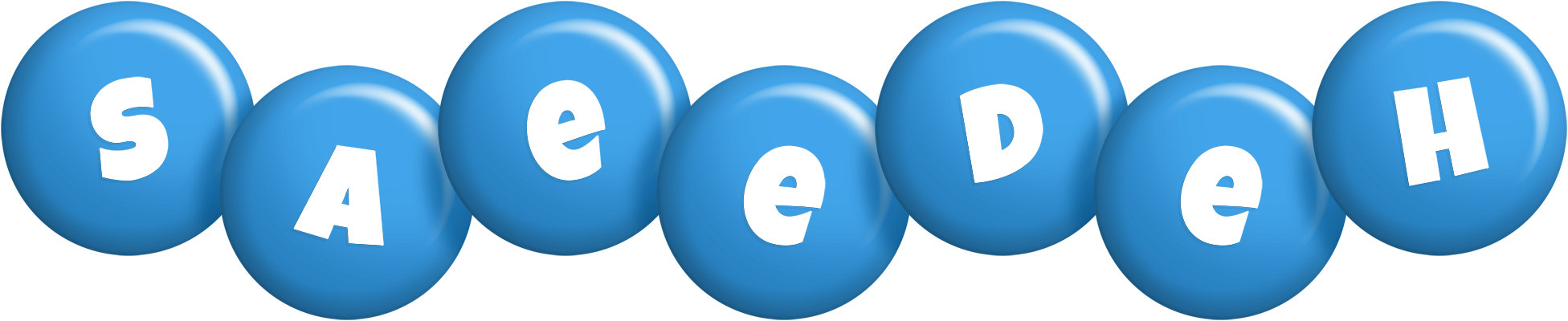 Saeedeh candy-blue logo