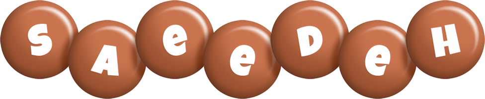 Saeedeh candy-brown logo