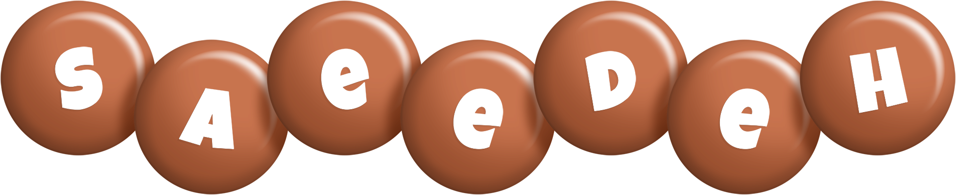 Saeedeh candy-brown logo