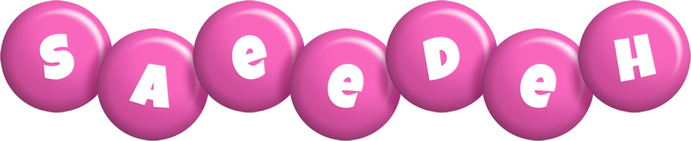 Saeedeh candy-pink logo