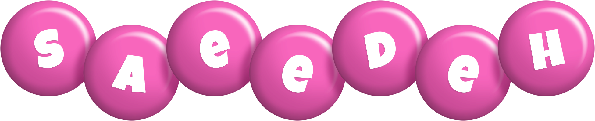 Saeedeh candy-pink logo
