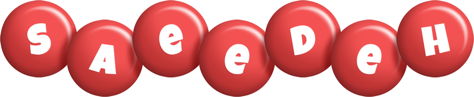 Saeedeh candy-red logo