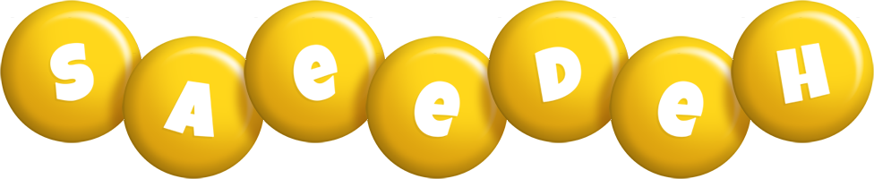 Saeedeh candy-yellow logo