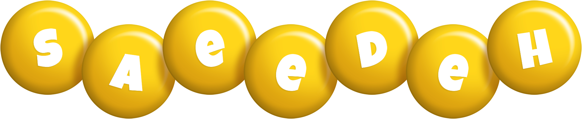 Saeedeh candy-yellow logo