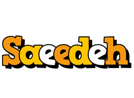 Saeedeh cartoon logo