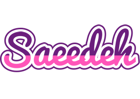 Saeedeh cheerful logo
