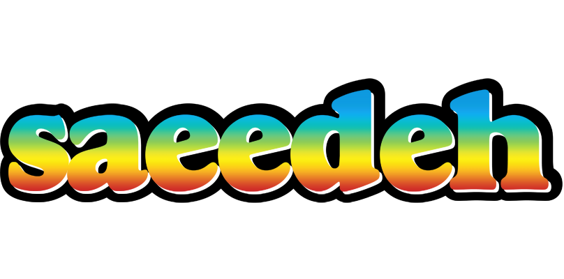 Saeedeh color logo