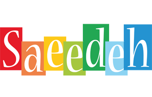 Saeedeh colors logo
