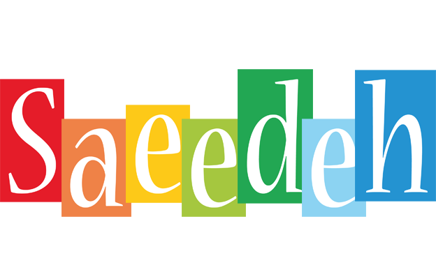 Saeedeh colors logo