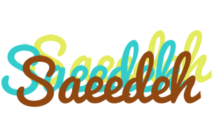 Saeedeh cupcake logo
