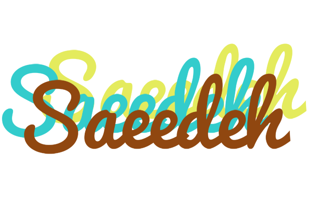 Saeedeh cupcake logo