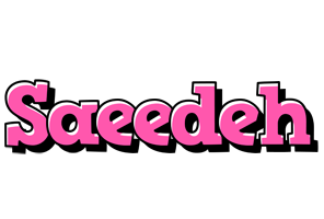 Saeedeh girlish logo