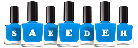 Saeedeh glossy logo
