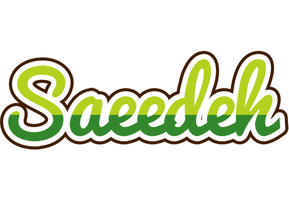 Saeedeh golfing logo
