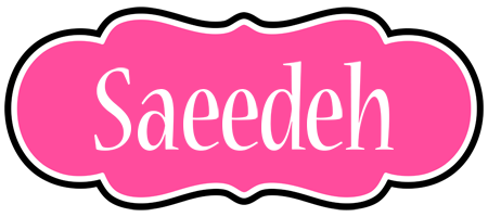 Saeedeh invitation logo