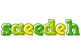 Saeedeh juice logo