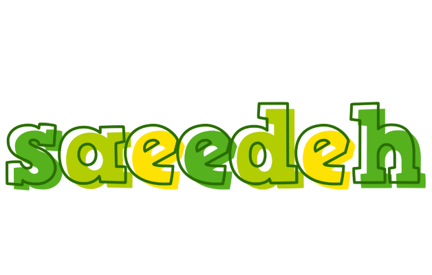Saeedeh juice logo