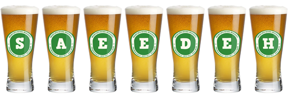 Saeedeh lager logo