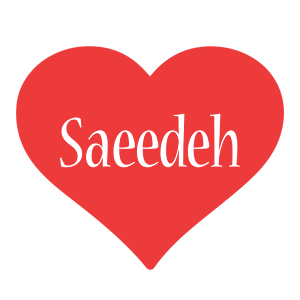 Saeedeh love logo