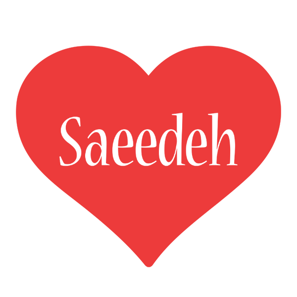 Saeedeh love logo