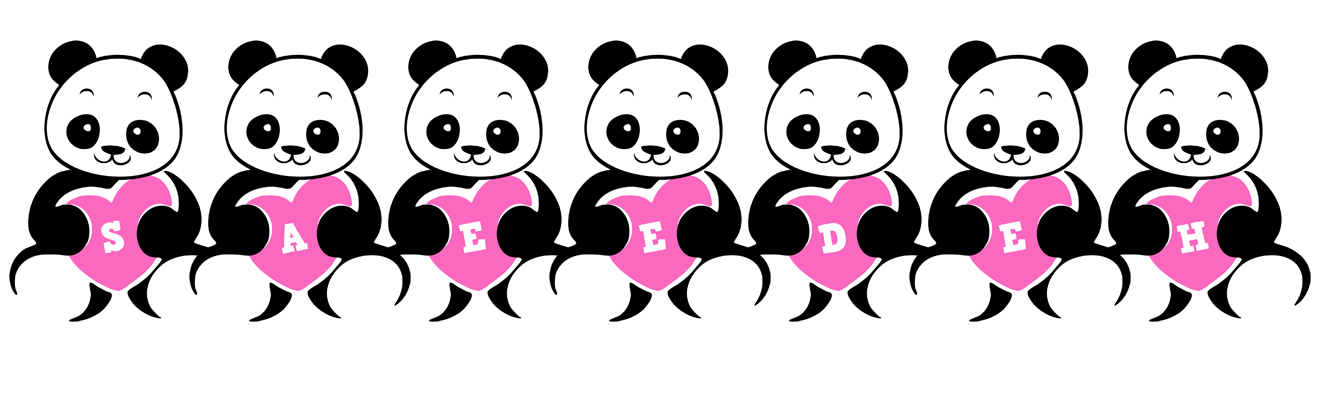 Saeedeh love-panda logo